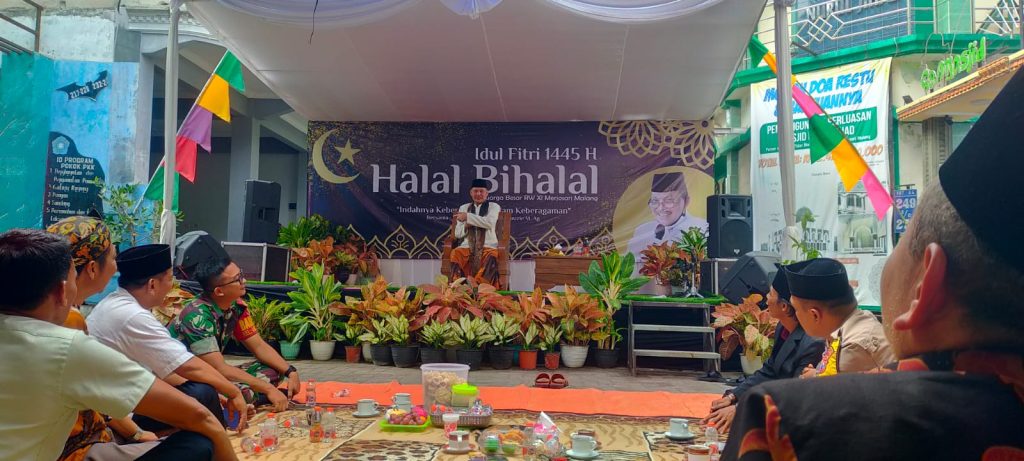 Halal Bihalal RW XI Merjosari Malang