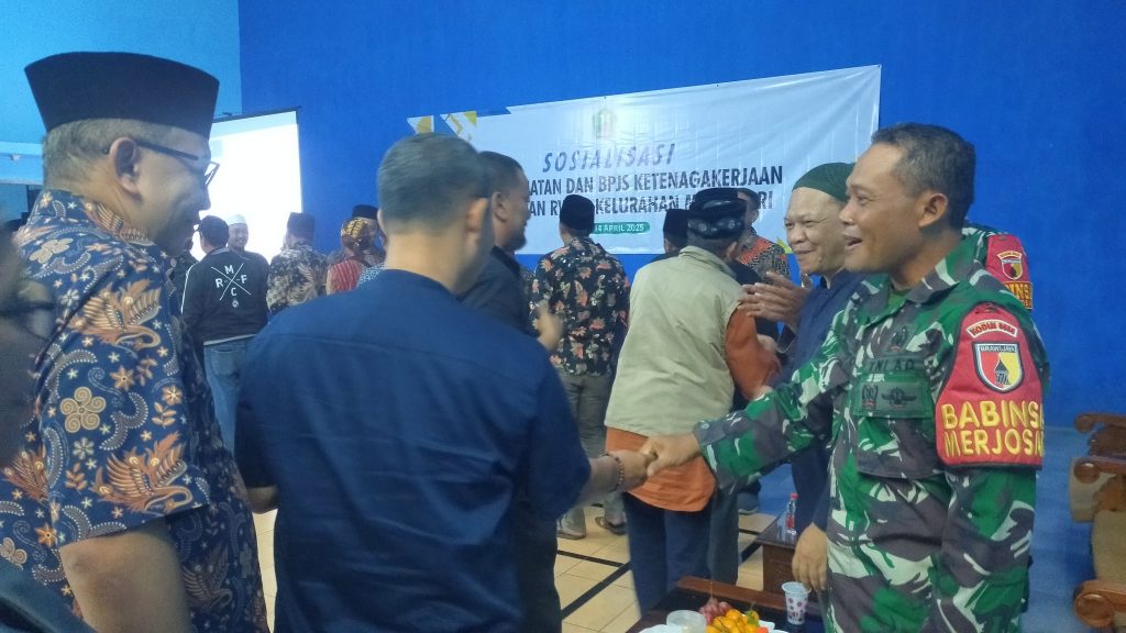 Sosialisasi BPJS Kesehatan dan Ketenagakerjaan Serta Halal Bihalal RT/RW se-Kelurahan Merjosari