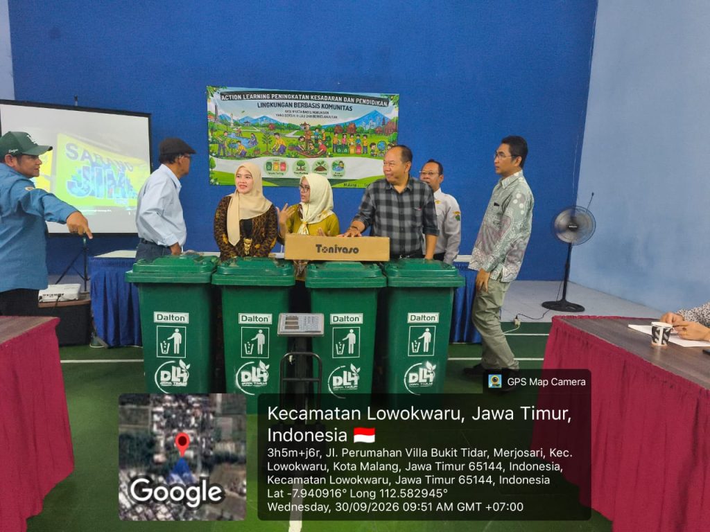 Dinas Lingkungan Hidup Propinsi Jawa Timur Tingkatkan Kesadaran Iklim Lewat Action Learning di Kota Malang